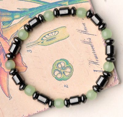 廠家直銷，正品磁石圓形手鏈Y110Y，一物一圖實拍，東海縣盛飾珠寶品質保障